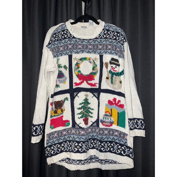Ugly Christmas Sweater Xmas Size Small Vintage - Picture 1 of 3